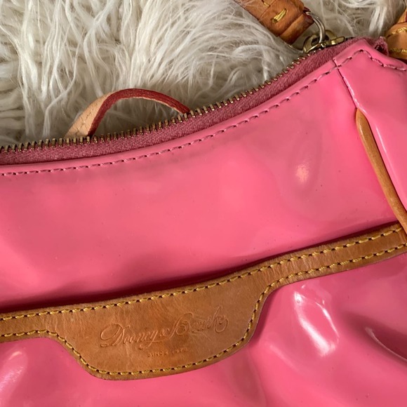 Dooney & Bourke Pink Bag With Leather Details - Picture 3 of 11